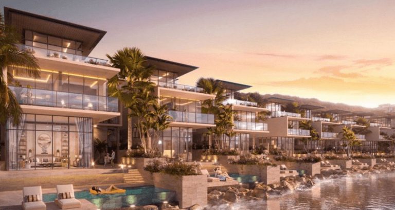 phoi canh biet thu nghi duong du an sun vung tau